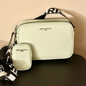 Karl Lagerfeld Paris Maybelle Camera Crossbody Bag